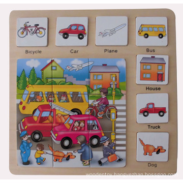 Educational Wooden Puzzle Wooden Toys (34773)